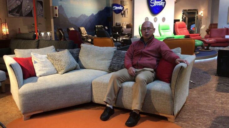 CONDE HOUSE カンディハウス  モーララックス　リビングソファ　　岐阜の家具　家具のフクタケ