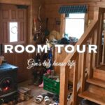 【田舎暮らしvlog】姉のログハウスルームツアー/Log House Room Tour