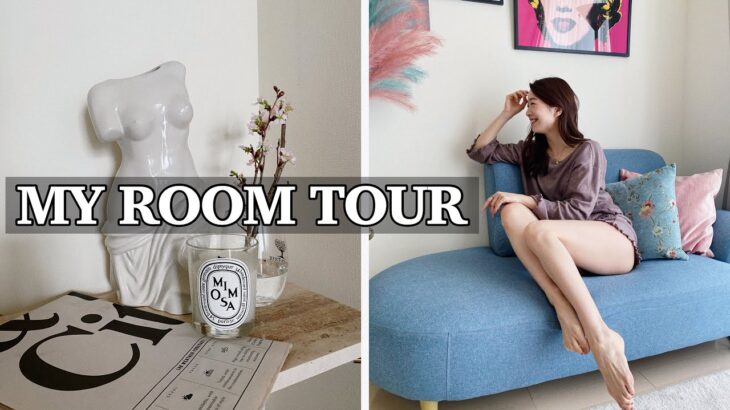 【ルームツアー】都内1LDK//アートが好きな30代モデルの一人暮らし部屋//My Room Tour 2021