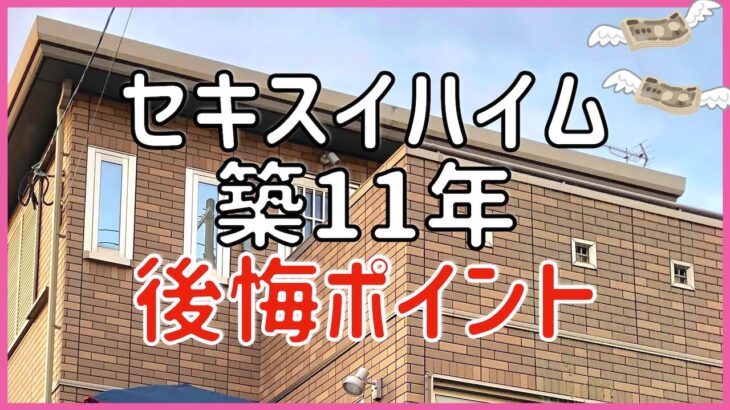 #250 後悔ポイント5選 セキスイハイム パルフェ 築11年 余計なメンテナンス代金 字幕付き