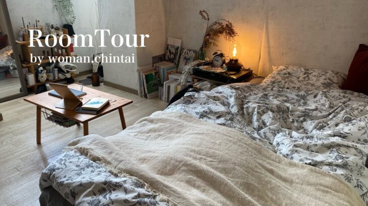 【ルームツアー】1K一人暮らし | 温かい灯りとピアノのあるお部屋紹介 | room tour