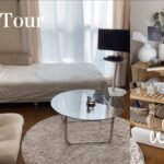 【ルームツアー】1K 6万円台 一人暮らし | 白と木目調の家具で統一されたお部屋 | room tour | 観葉植物 | ナチュラル