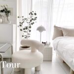 【ルームツアー】1K 6畳 都内一人暮らし | 白、黒、シルバーの3色でまとめたシンプルなお部屋 | 韓国インテリア | room tour