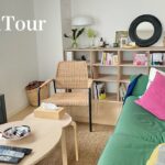 【ルームツアー】都内 | 1LDK 12畳 一人暮らし | カラーを取り入れた居心地の良いお部屋 | IKEAインテリア | roomtour
