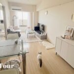 【ルームツアー】透明感のある2人暮らしのお部屋｜ホテルライクなインテリア｜ホワイトベース・猫と暮らす・東京｜Room tour