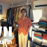 【ルームツアー】選び抜かれた洋服と海外で集めたアンティーク調の家具囲まれた高円寺の古着屋Gleeful店長の奈幡さんのワンルームを訪問！