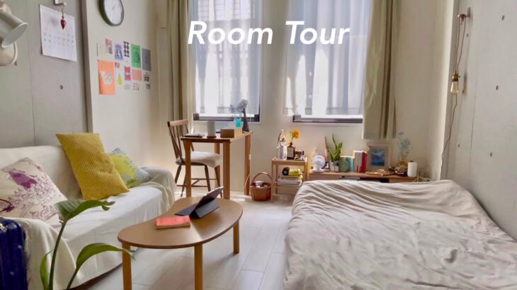 Room Tour | 都内1K8畳 | 一人暮らしのルームツアー | 好きなものを詰め込んだ北欧風インテリア🛋 | IKEA･ニトリ･無印良品etc…