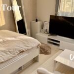 【ルームツアー】1K 7.5畳 一人暮らし | 白を基調とした収納上手なお部屋 | room tour
