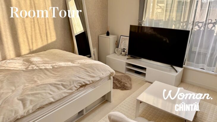 【ルームツアー】1K 7.5畳 一人暮らし | 白を基調とした収納上手なお部屋 | room tour