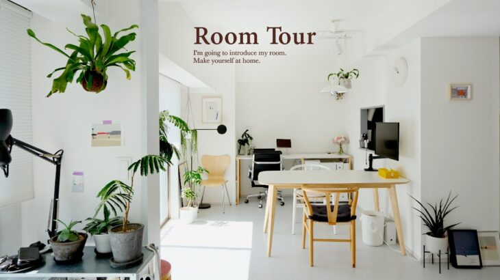 【ルームツアー】参考にしたい。賃貸でもできるシンプルでお洒落な部屋づくり｜北欧インテリア&DIYアイデア｜IKEA｜1LDK ｜夫婦二人暮らし｜Japanese  room tour