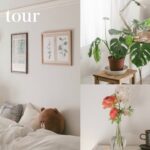 【パリのアパルトマン風】白と茶色のインテリアを基調にしながら、自分の好きなものを散りばめる優しい雰囲気のお部屋 | 9畳 一人暮らし ルームツアー | room tour