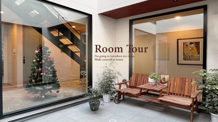 【ルームツアー】自ら設計したシンプルで余白のある落ち着いた家。家族と繋がる動線｜一級建築士・30代｜家族暮らし・3LDK・中庭・一戸建て｜ japanese room tour