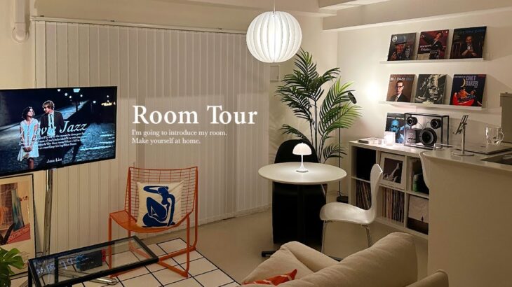 【ルームツアー】IKEAと北欧インテリアで作る。シンプルすぎない遊び心のあるお部屋｜賃貸マンション ｜二人暮らし ・1LDK｜キッチン収納・玄関・寝室｜ japanese room tour