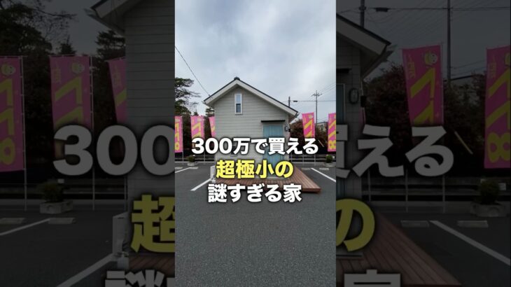 この極小すぎる家の中身ヤバすぎる…#ルームツアー