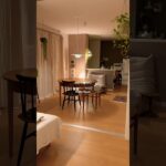 〔夜のルームツアー〕賃貸ひとり暮らし🪑🌙#賃貸 #一人暮らし #北欧ヴィンテージ #roomtour