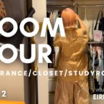 【52㎡狭小リノベ】後半ルームツアー｜ROOM TOUR-ENTRANCE/CLOSET/STUDYROOM-