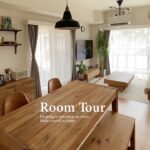 【ルームツアー】落ち着いたカフェ風の部屋づくり。木の温もりを感じるナチュラルインテリア・観葉植物・LOWYA・IKEA｜マンション・部屋紹介｜  japanese room tour