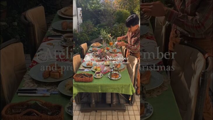 【ルームツアー】11月のアトリエとクリスマス準備 / #roomtour #housetour #christmas #art #ルームツアー #アトリエ #絵本作家 #インテリア #暮らし