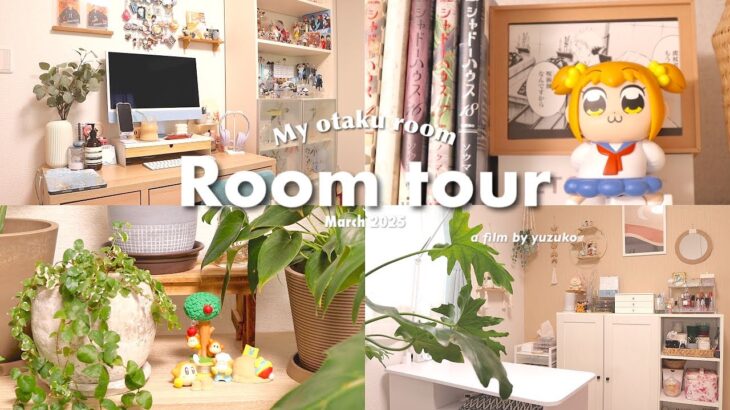 Room tour｜物が多いオタク部屋ルームツアー🎪❣️オタクグッズから趣味の物まで収納法をご紹介🕺