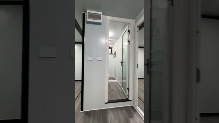 【ルームツアー】128万円～！洗面バストイレ付きコンテナハウス🏠