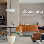 【ルームツアー】ミッドセンチュリーモダン×北欧ヴィンテージのおしゃれな部屋づくり｜ワンルーム風｜一人暮らし｜インテリア・中古マンション フルリノベーション 部屋紹介  room tour