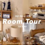 ルームツアー｜オタクと生活感を隠さない、無印良品で囲まれたお部屋🛋🌿｜IKEA、ニトリ、無印で作るナチュラルインテリア｜私が私らしく居られる部屋作り｜2人暮らし、2LDK