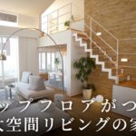 【ROOM TOUR】スキップフロアがつくる、大空間リビングの家＃SE構法 #注文住宅 #間取り