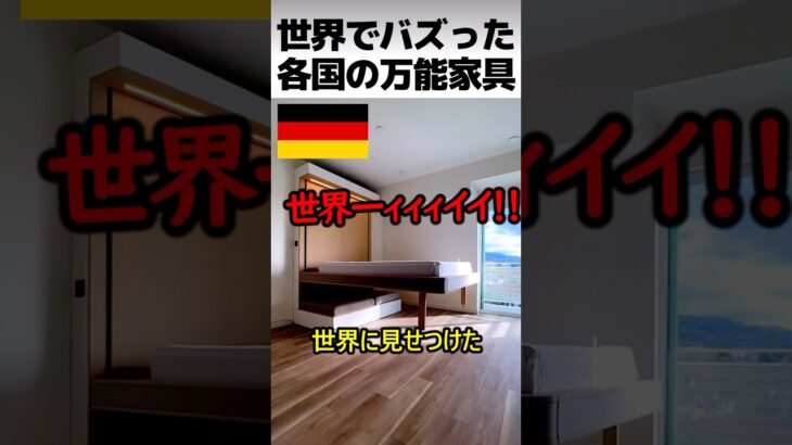 世界でバズった各国の万能家具