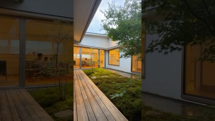 【平屋ルームツアー】中庭を囲むコートハウスの平屋　#住友林業 　#注文住宅 　#平屋