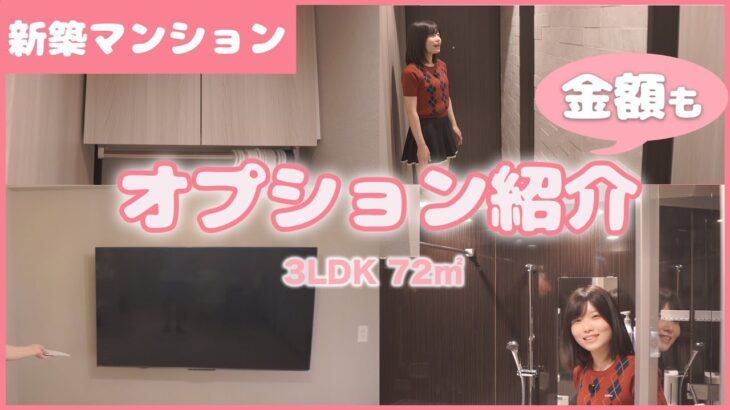 【3LDK/72㎡】新築マンションのオプションと金額を紹介 #新築 #オプション #ルームツアー