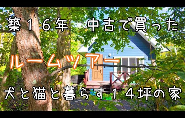 【1LDK+L】小さな家のルームツアー【北海道で田舎暮らし】