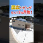 【平屋ルームツアー】リビングが超絶広い平屋、引っ越し後3か月！#shorts