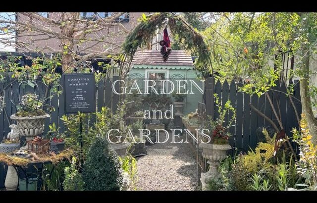 憧れのGARDENS訪問🩶 期待以上に素敵なお店！見る物全てマネしたくなるエレガントandオシャレ空間🪴 A store that’s better than expected