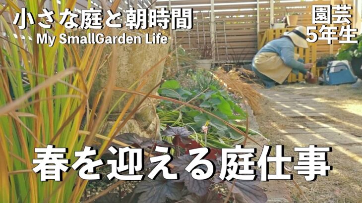 【ガーデニング】サボりにサボりまくった小さな庭…春を迎える準備に追われる園芸５年生