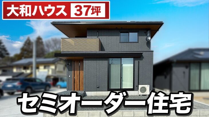 【話題の規格住宅│大和ハウス】20代夫婦が建てた大和ハウスのセミオーダー37坪邸宅をルームツアー│コスパ良いと噂のダイワハウスのセミオーダー規格住宅#大和ハウス#注文住宅 #ルームツアー