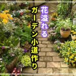【思わず歩きたくなる！】彩り豊かな花小道を作りました。一緒に歩きましょう！