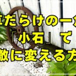 【ガーデンカフェ化計画②】雑草地帯から手軽におしゃれ空間へ。ガーデンカフェ化に伴い足元を素敵に変える動画です。