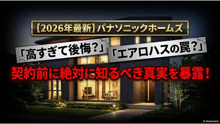 【2026年最新】パナソニックホームズの坪単価がヤバい…実際いくらかかる？