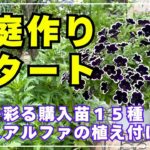 【夏ならではの楽しみ】暑さに強い１５選＋挿し芽組たちのご紹介と植え付けを行います。