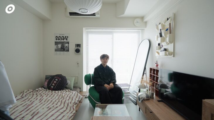 【ルームツアー】家賃10万｜23歳が暮らす1K6畳を最大限広く見せるアイデアとIKEAや中古家具をMIXした1人暮らし