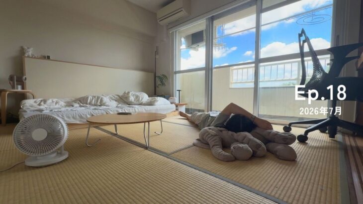 急に夏が近づいてきた..🌤️暑さに備える東京団地一人暮らし